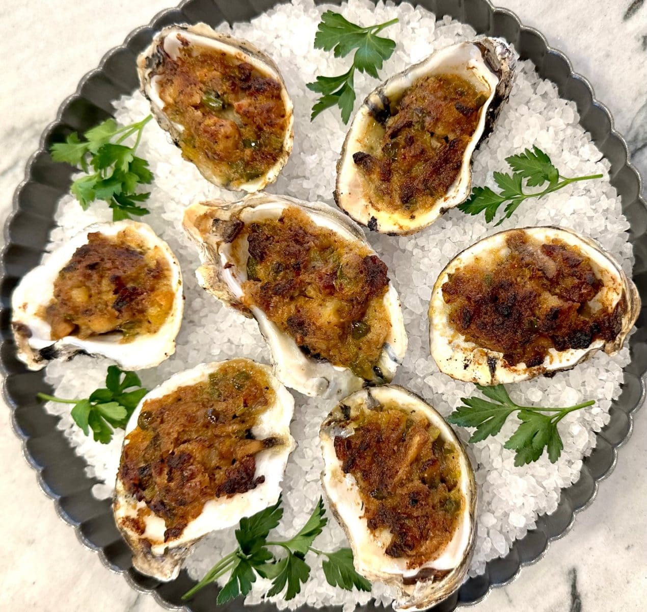 Oysters Bienville Cook Savor Celebrate