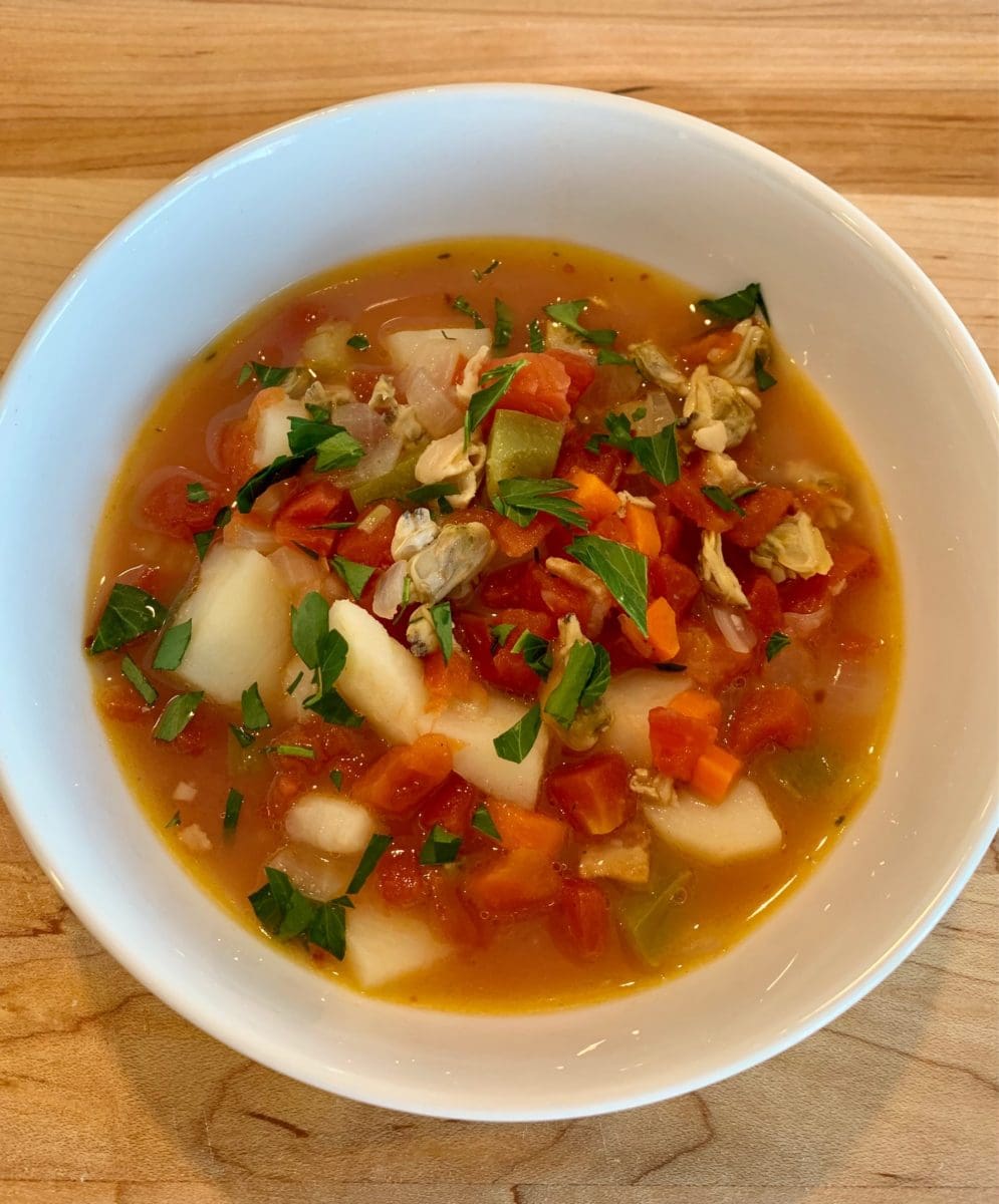 Manhattan Clam Chowder Recipe