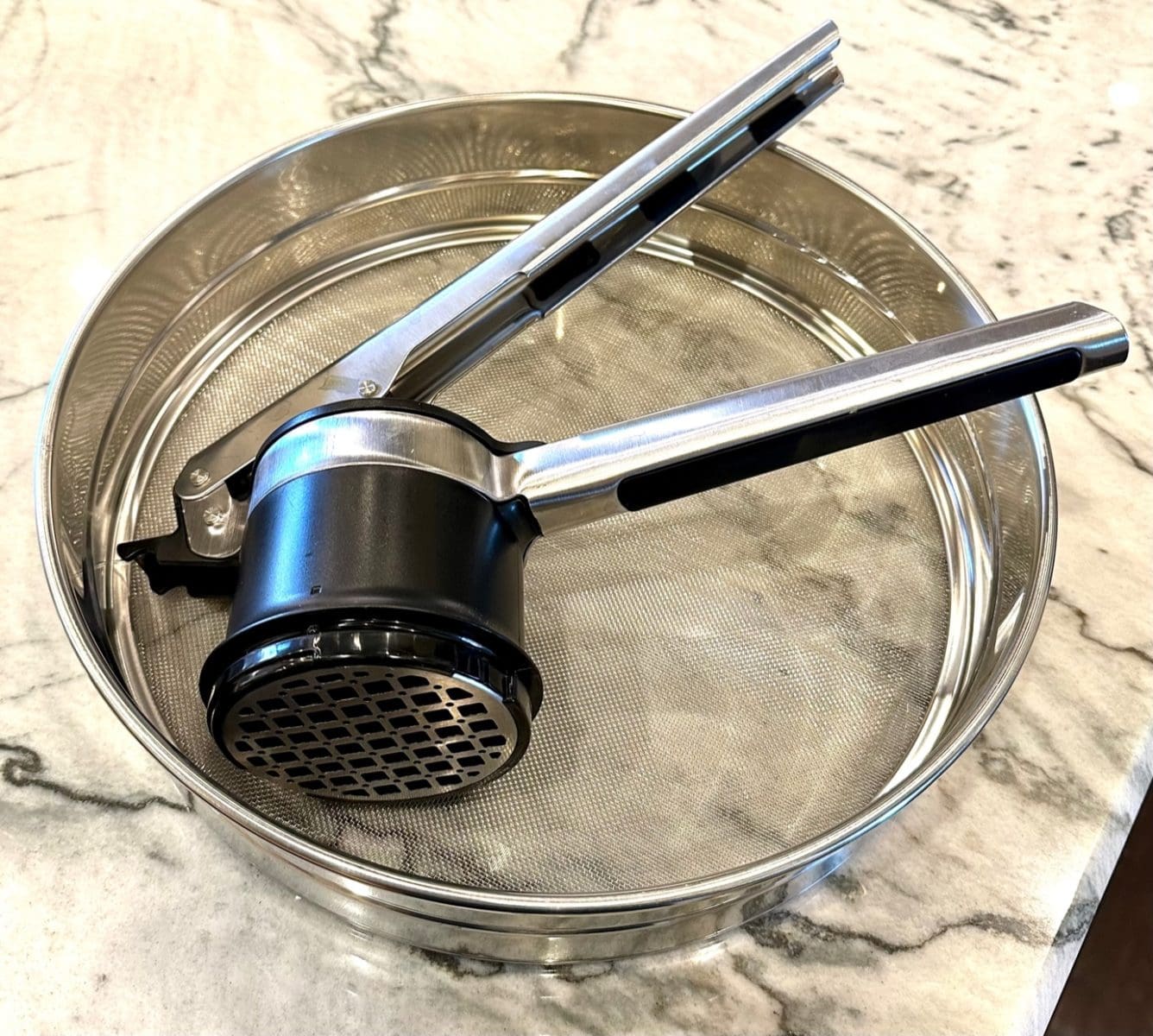 ricer and drum sieve