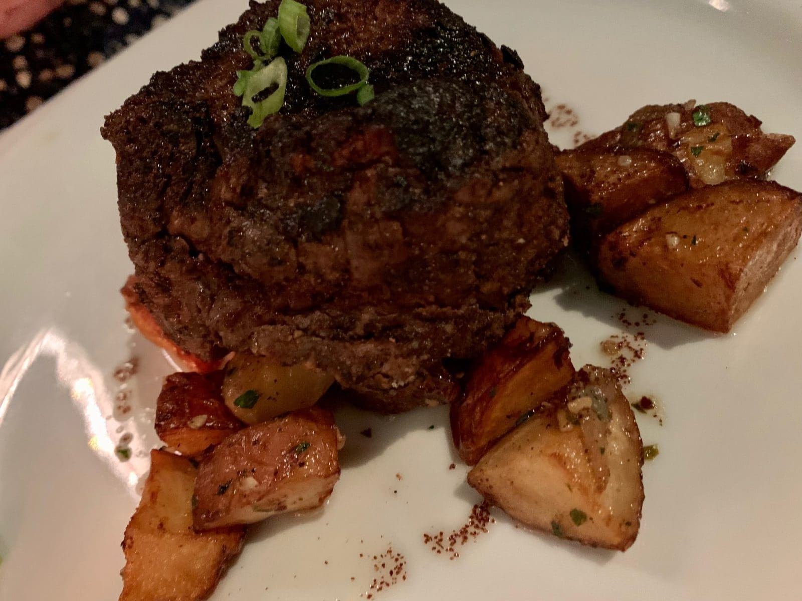 tenderloin and potatoes