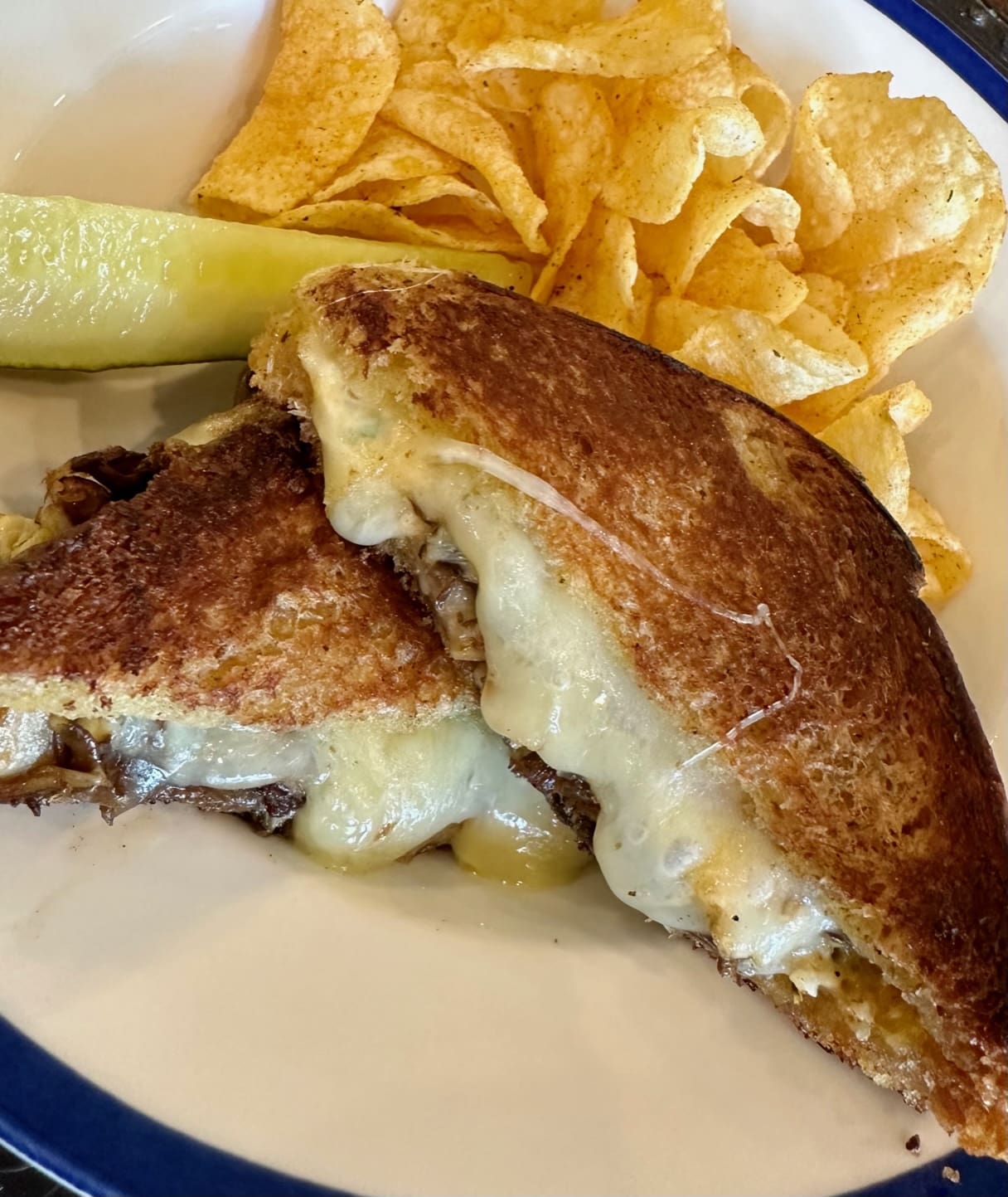 oyster mushroom grilled cheese 1