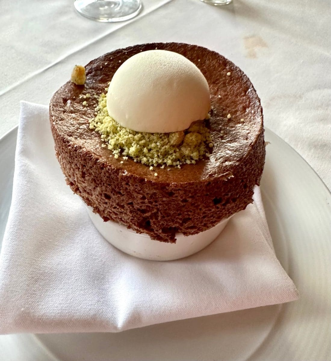 chocolate souffle