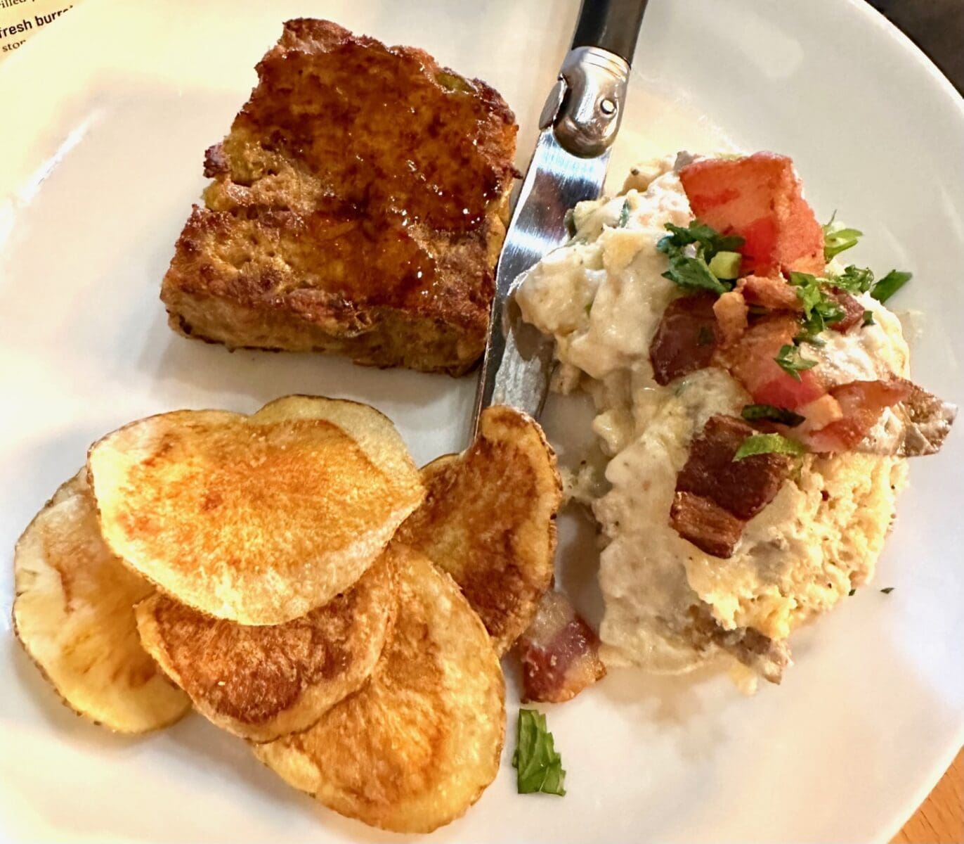 griddled meatloaf