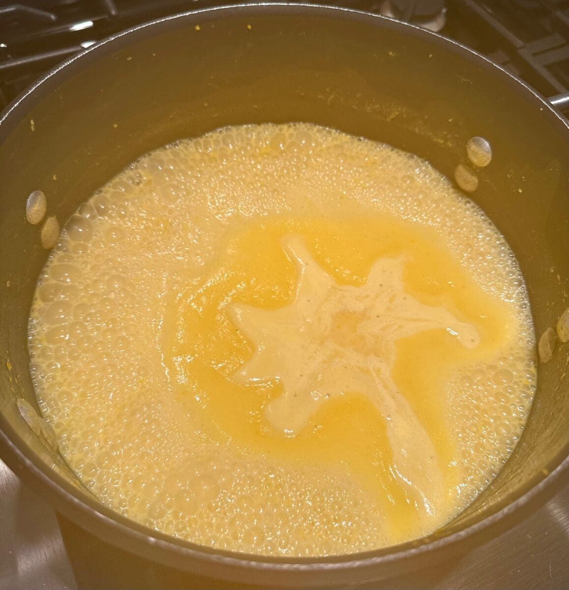 boiling the mixture