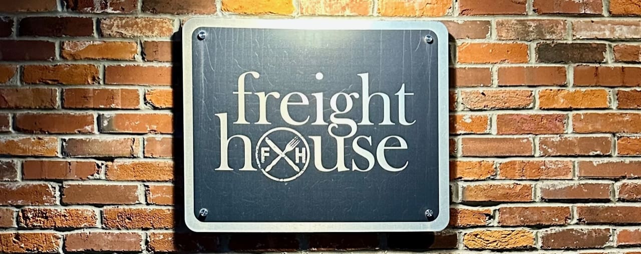 freight house sign