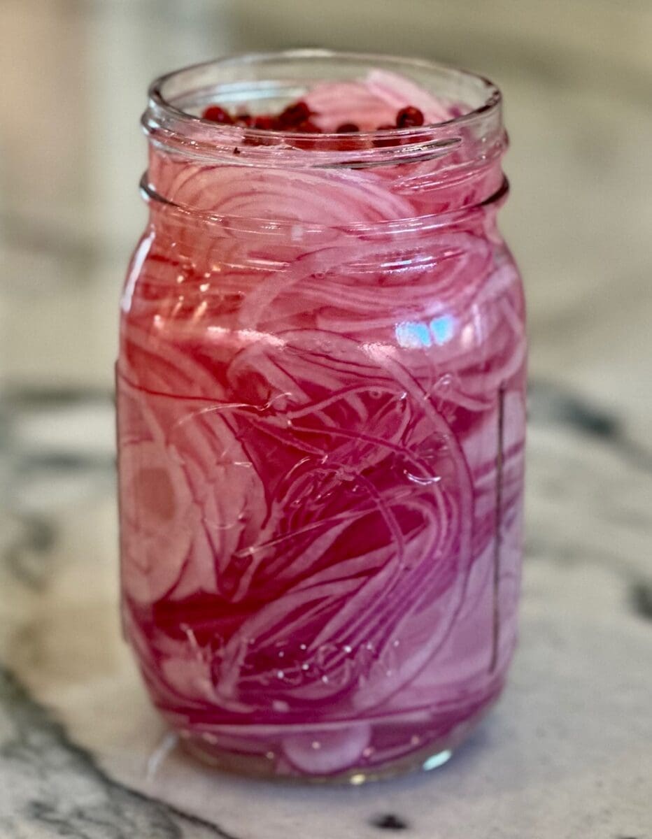pickled red onions 1