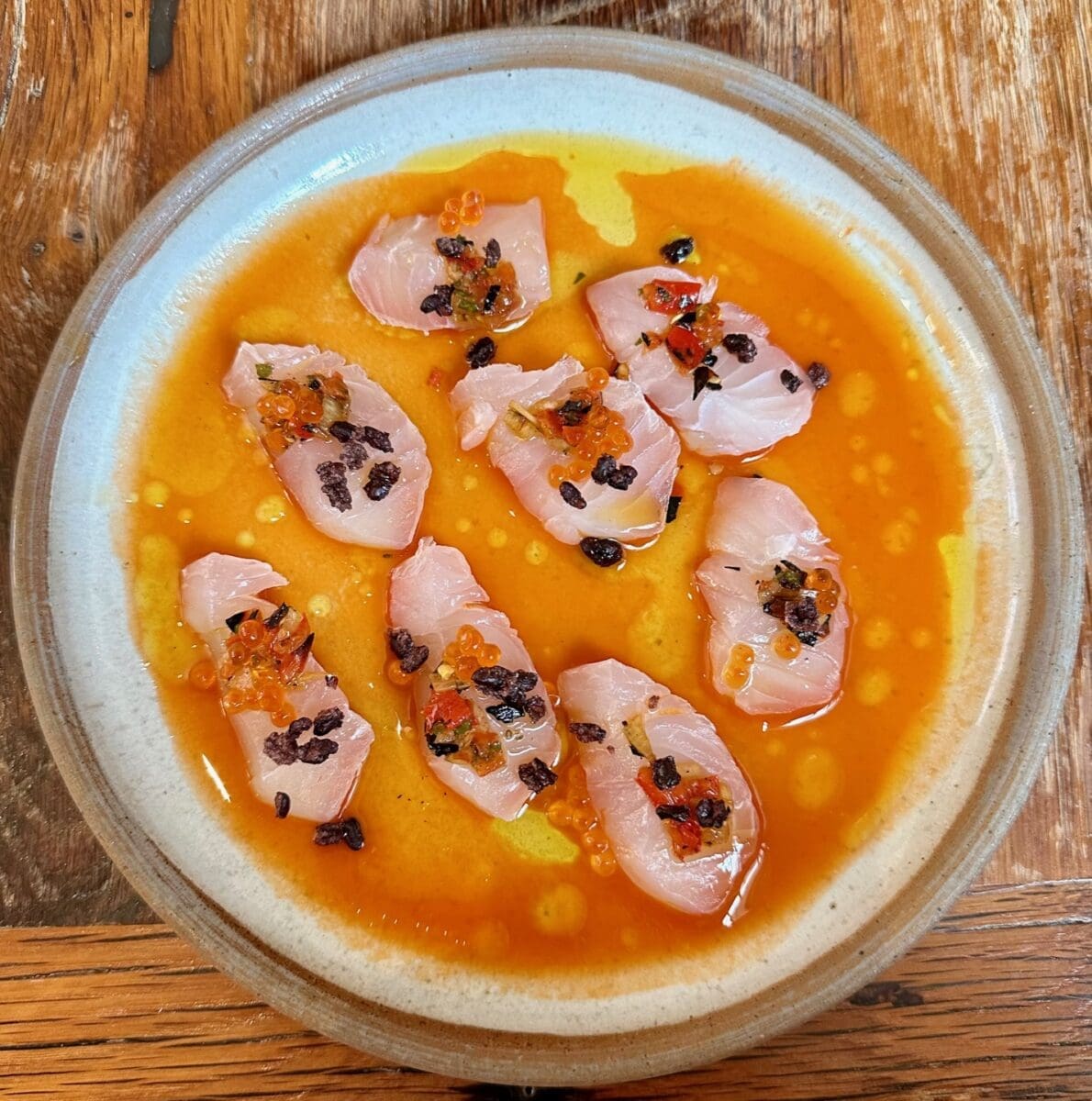 snapper crudo