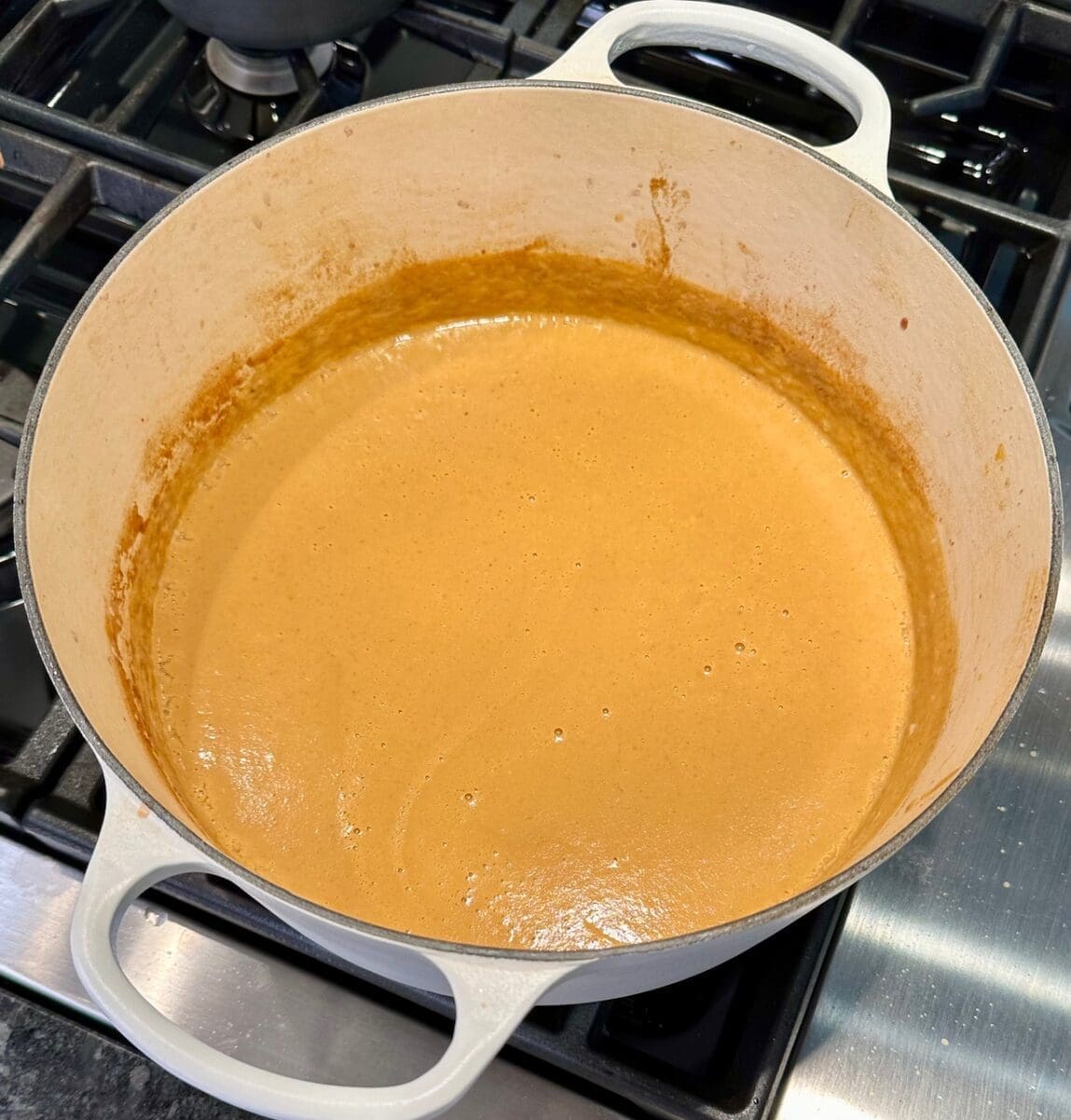 pureed shrimp bisque