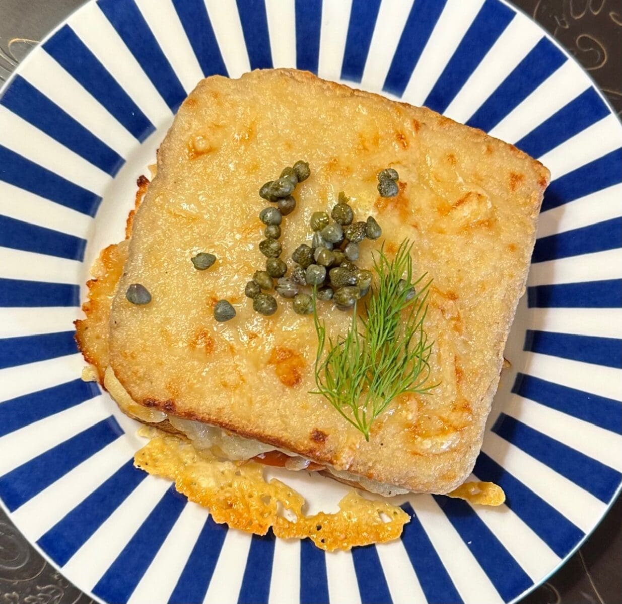 ultimate croque monsieur finished