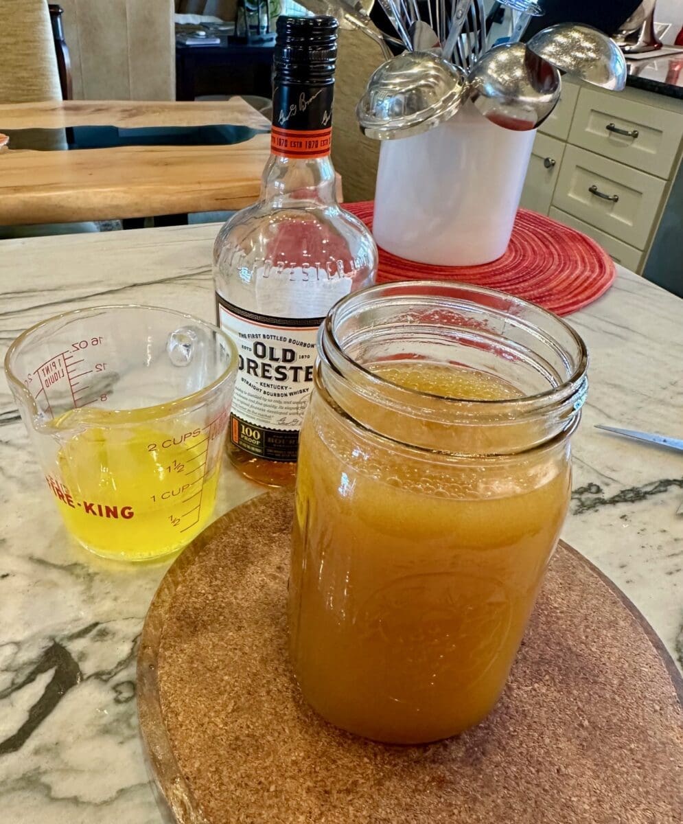 whisked butter washed whiskey