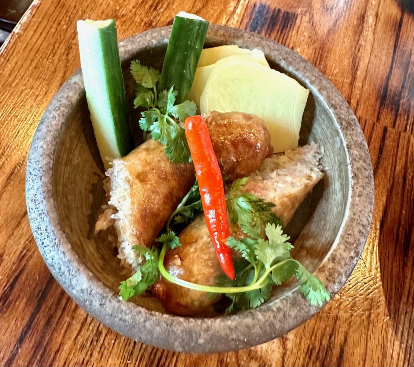 sai krog isam cured pork saudsausage