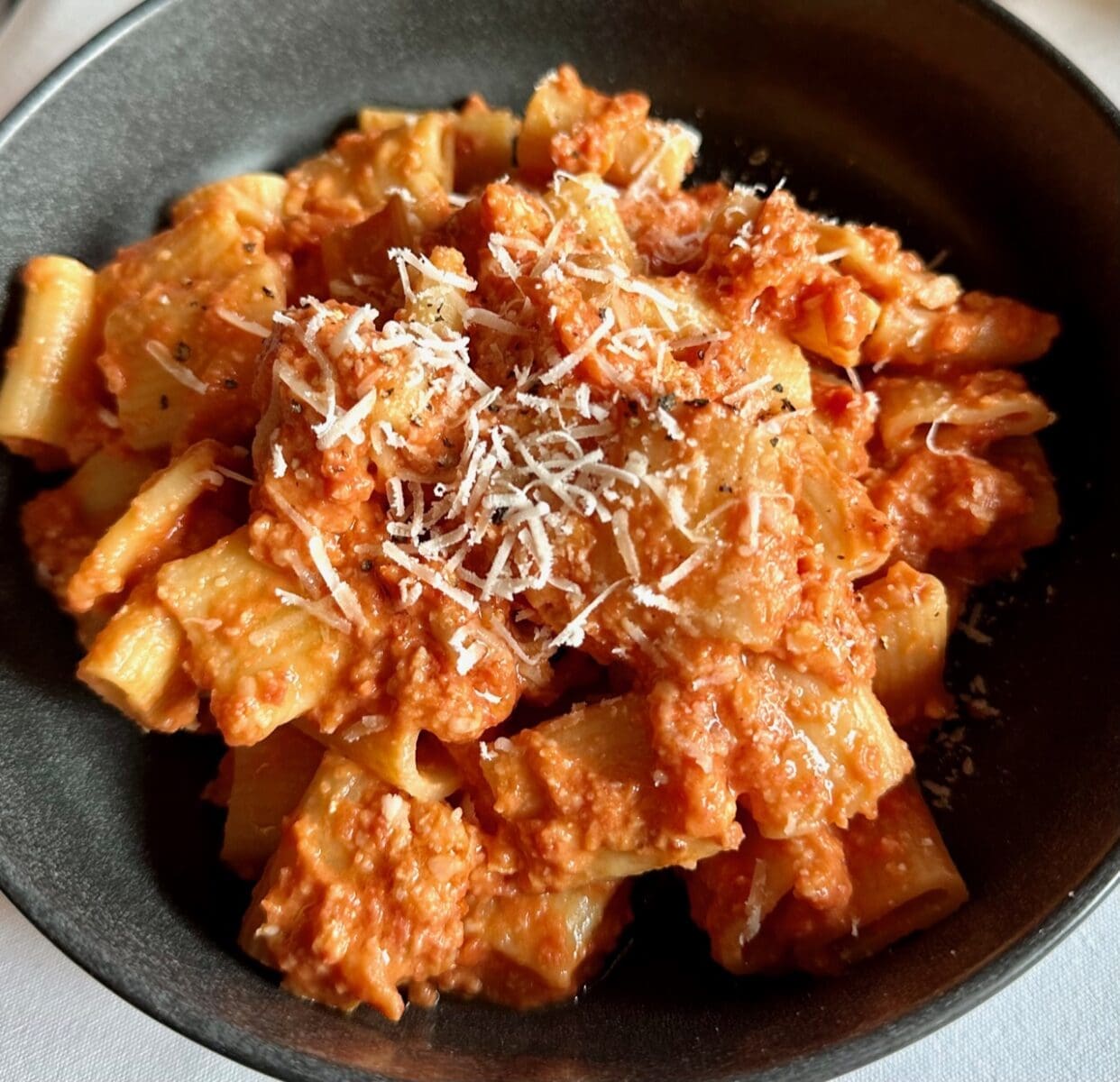 strega north end rigatoni alla vodka