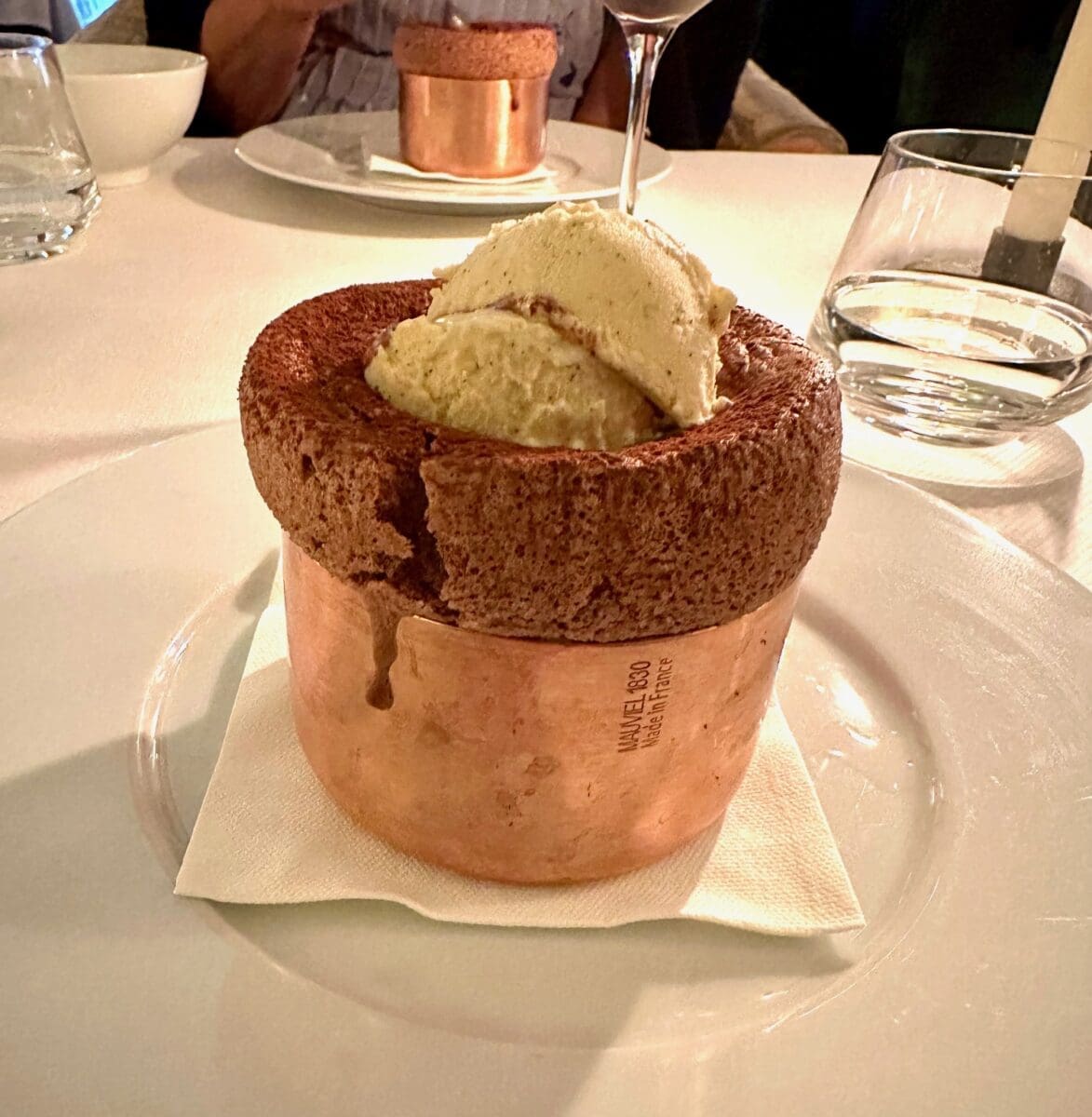 chocolate souffle