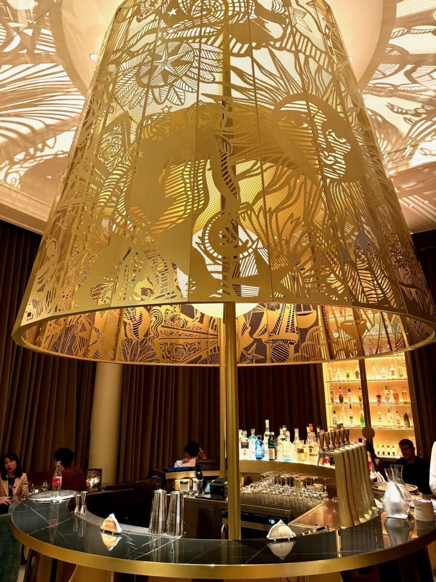 great lantern at the ritz bar - paris