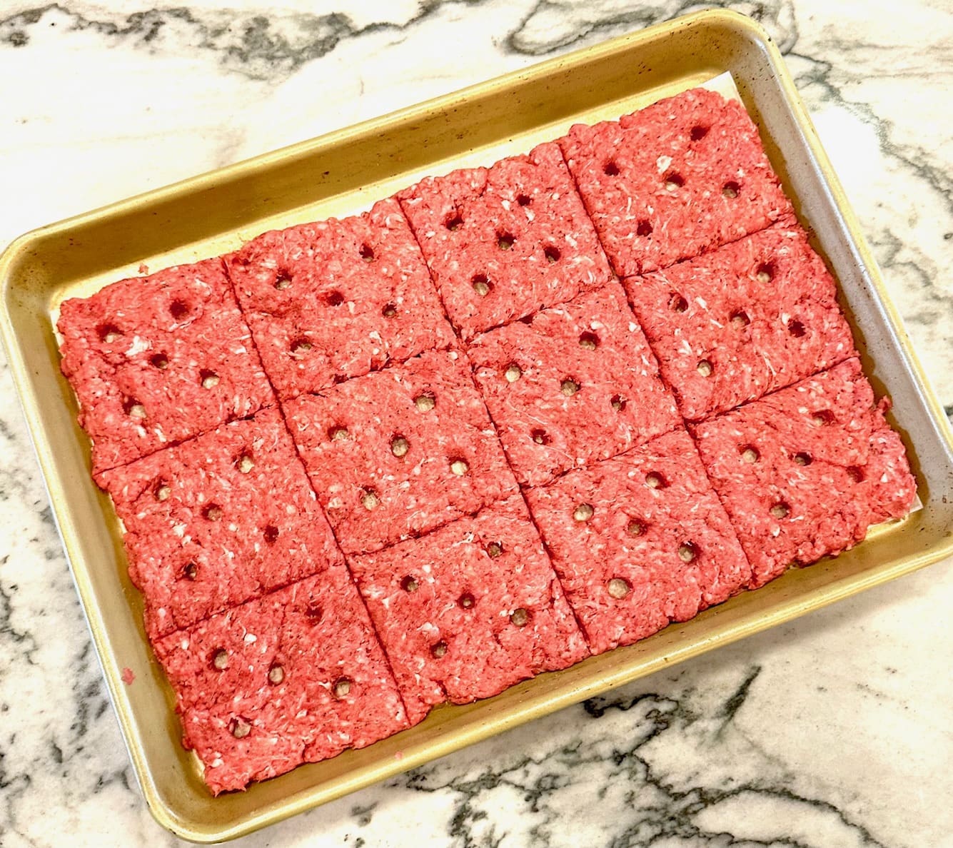 patties ready to freeze