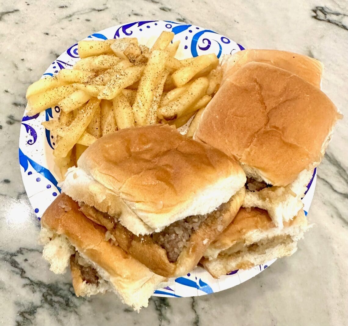 homemade white castle sliders 2