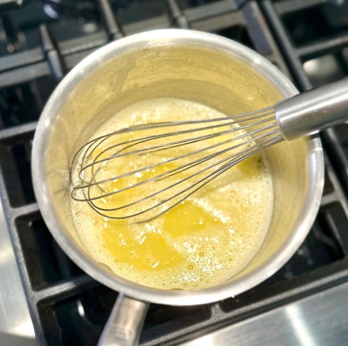 cooking the egg