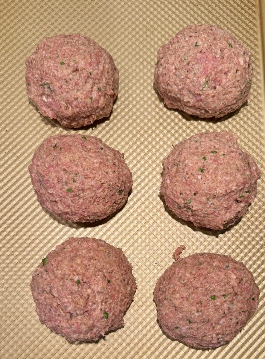 incredible ultimate meatballs uncooked