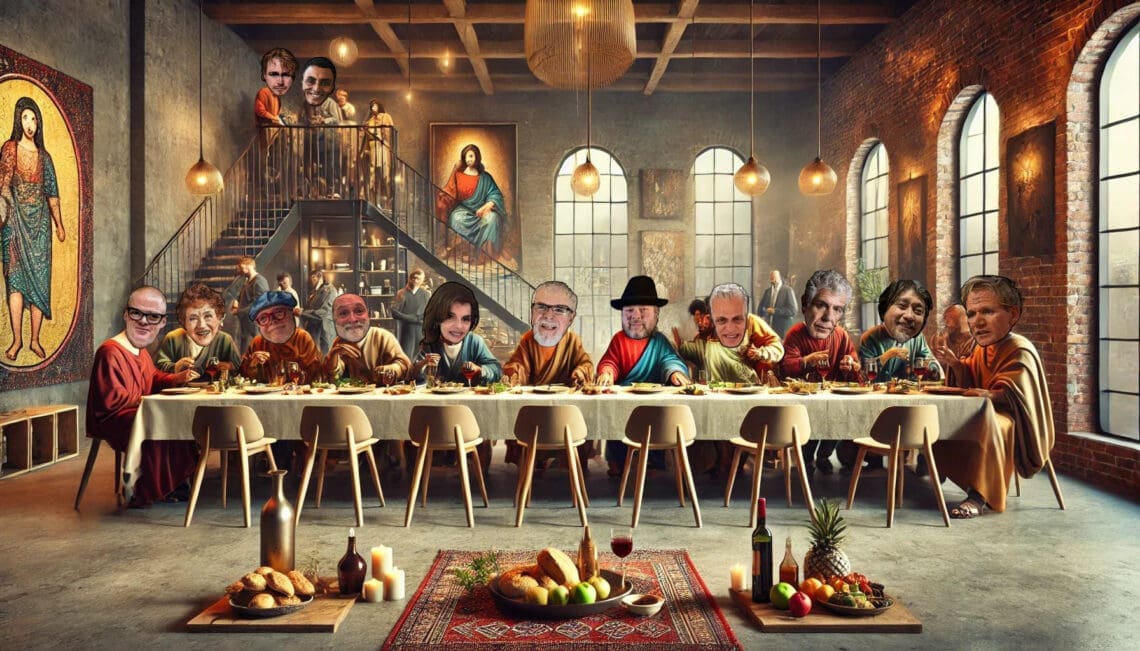 my last supper table