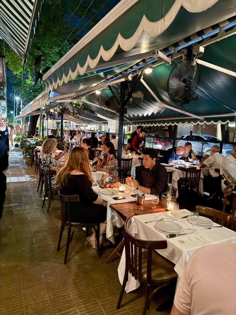 outdoor seating
