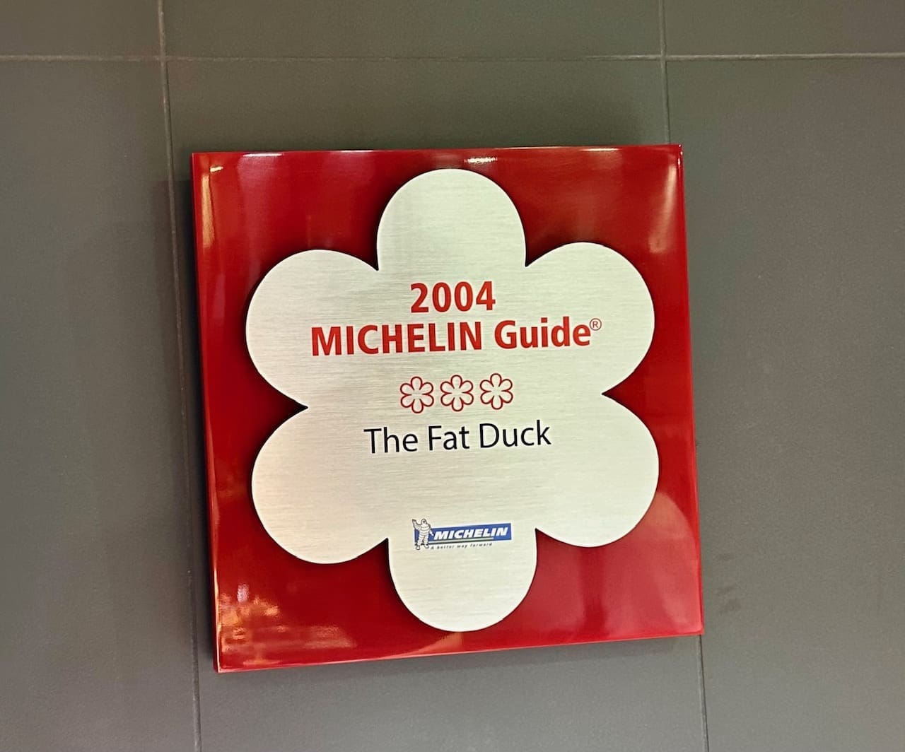the fat duck michelin guide award