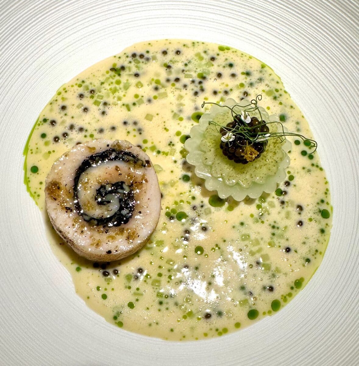 filet and langoustine