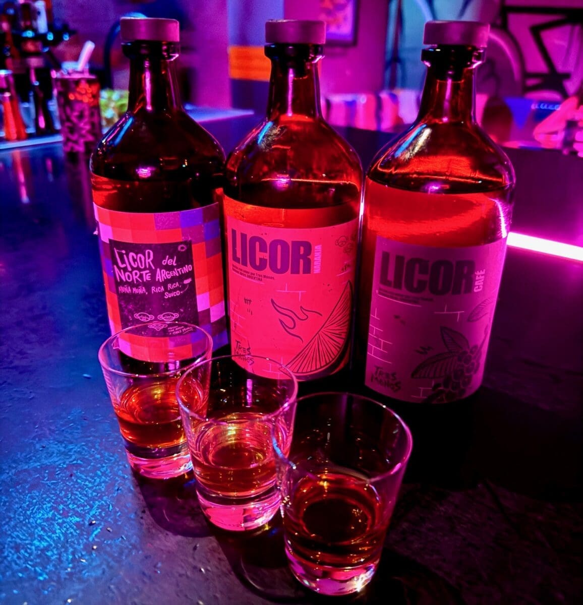 tres monos liqueurs