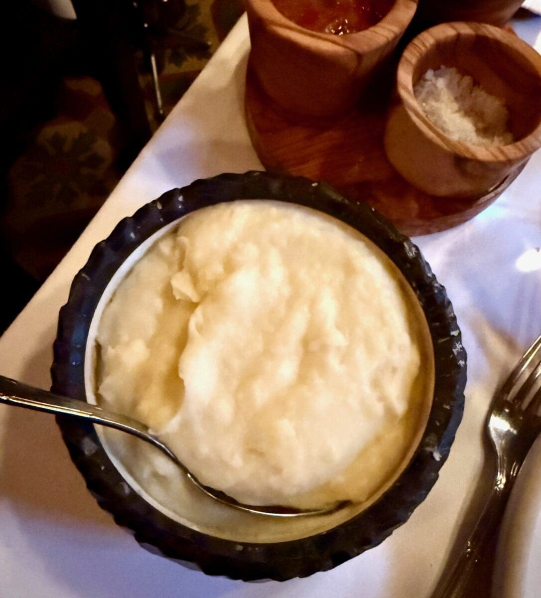 mashed potatoes