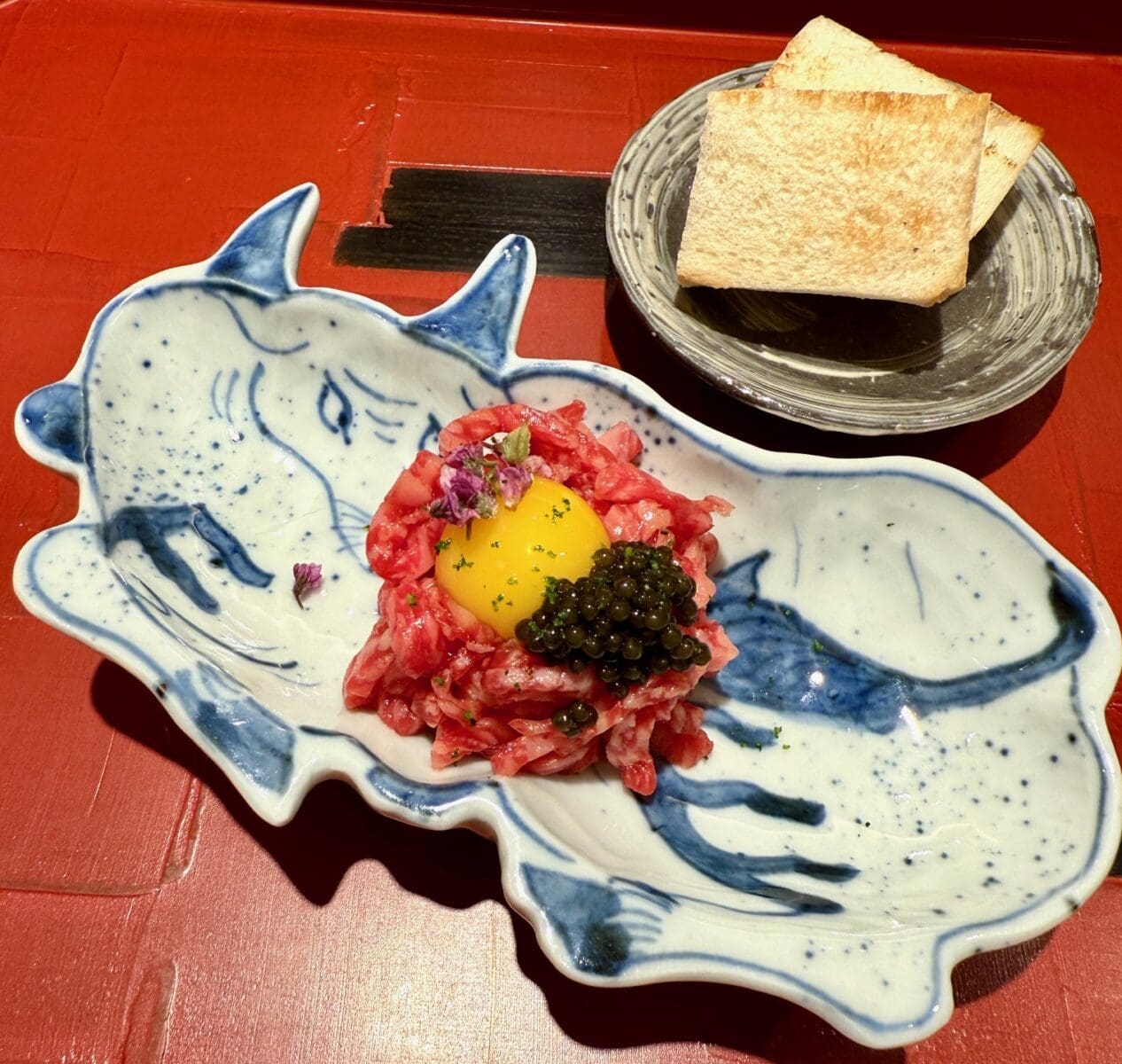 wagyu ushitomi ginza tartare