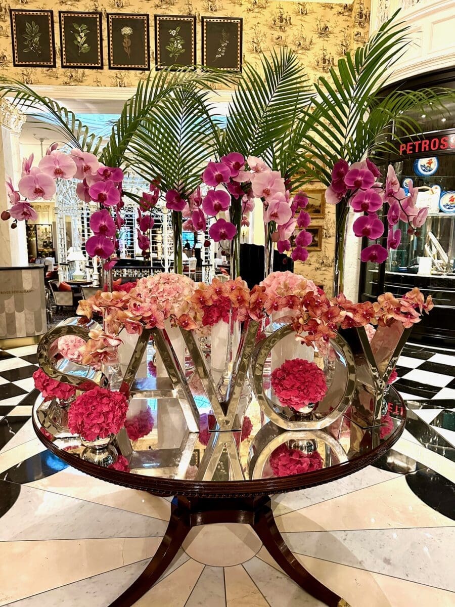 lobby flowers