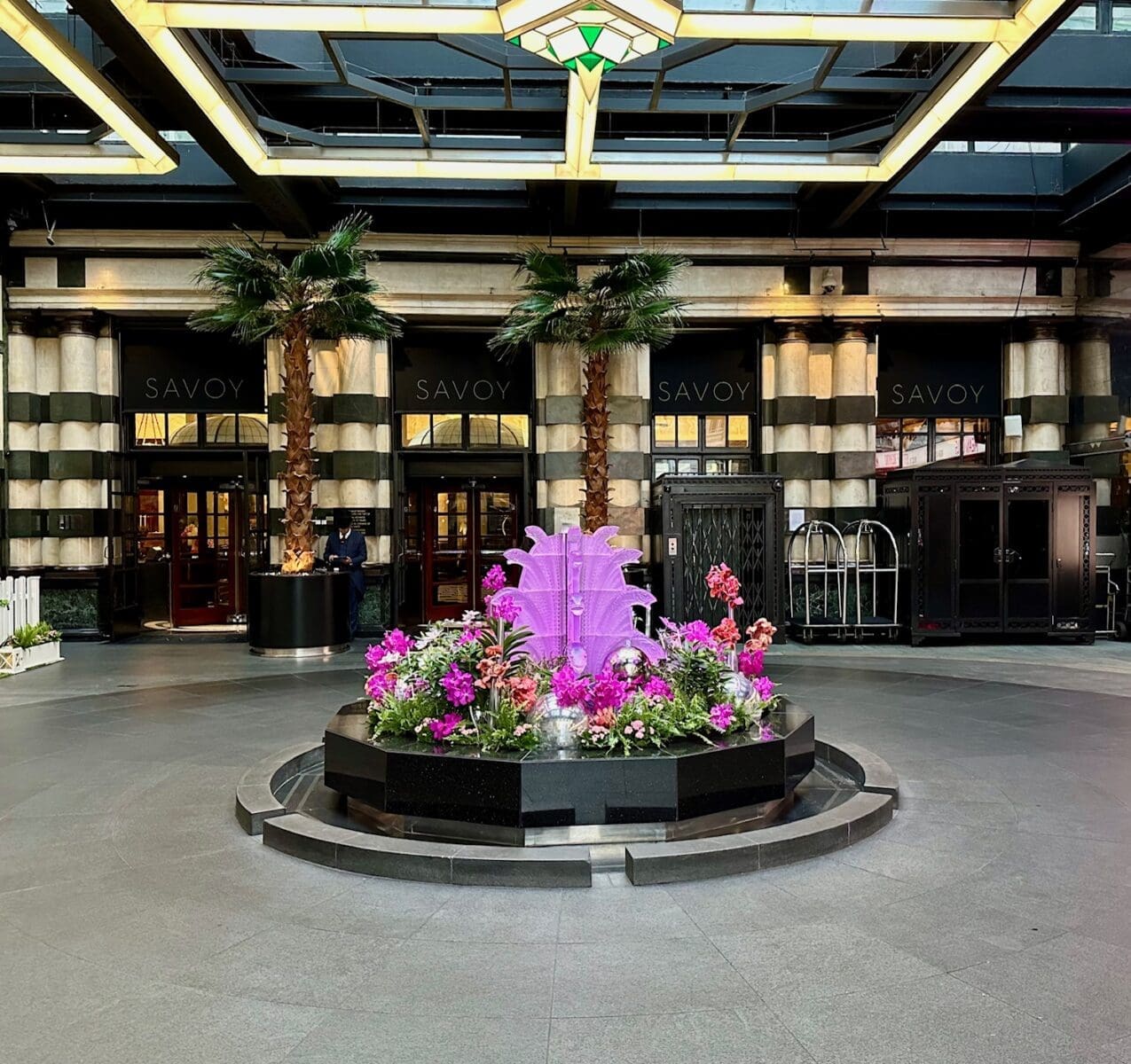 savoy grill entrance