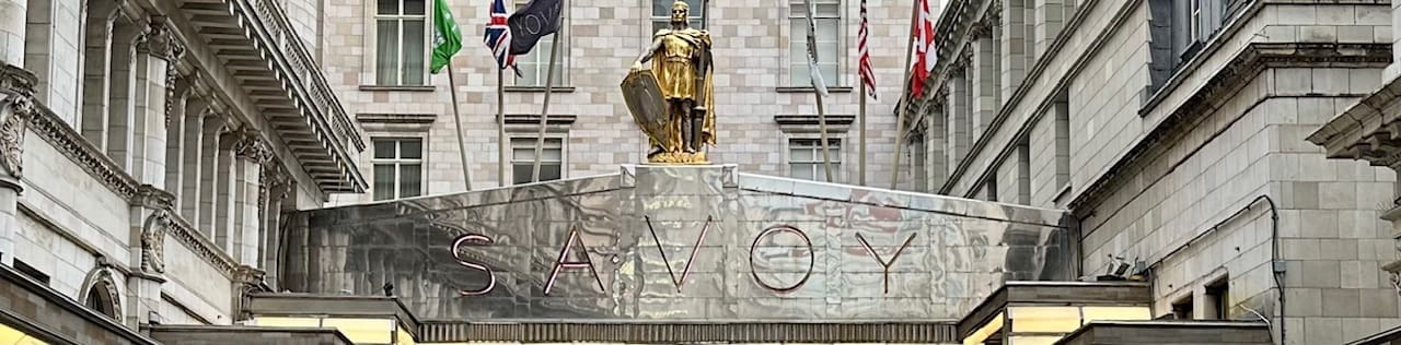 savoy hotel facade