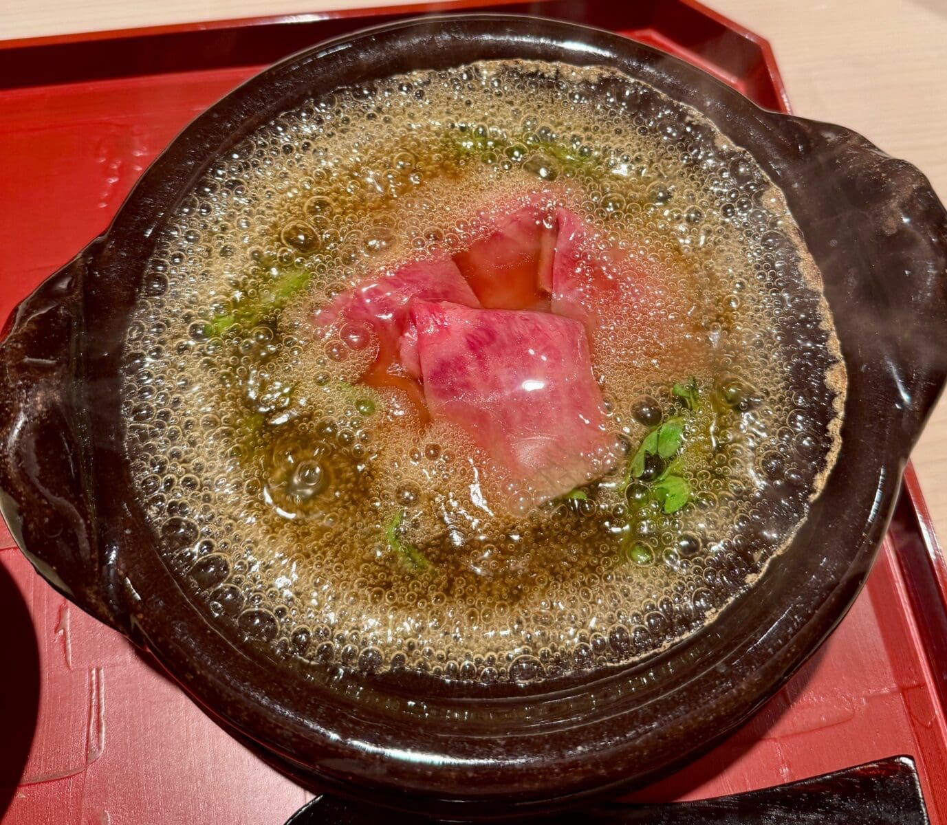 wagyu ushitomi ginza hot pot
