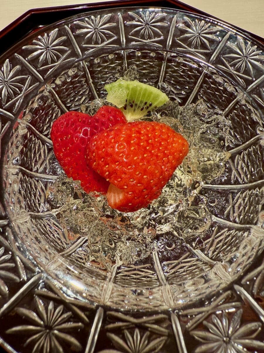 strawberry and kiwi