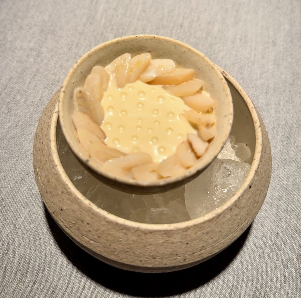 Nasturtium oyster and sea clams