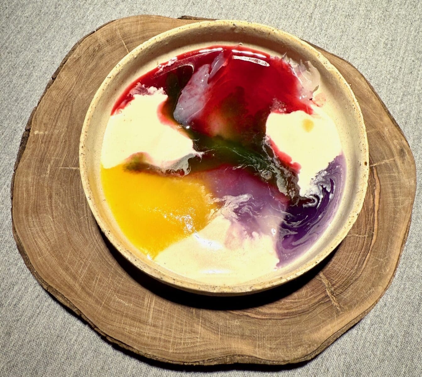 sashimi almonds umiboshi