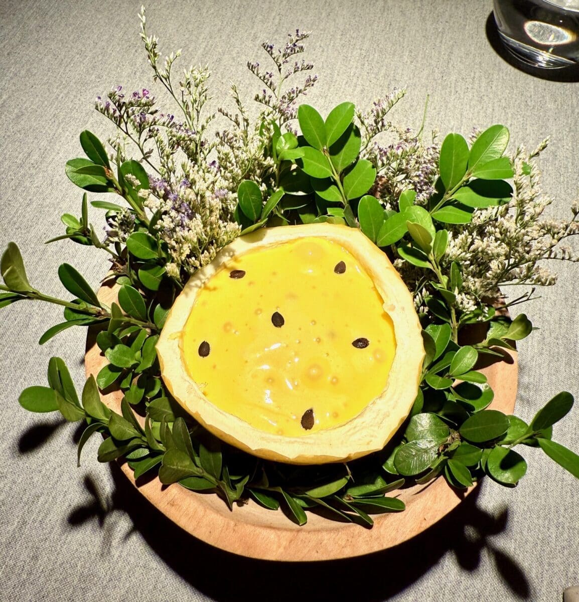 passion fruit pork and saffron