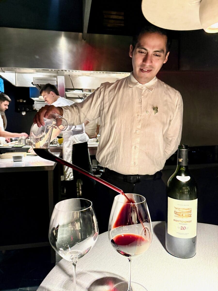 wine service