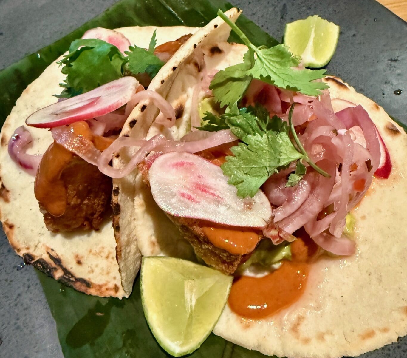 tacos chicharron