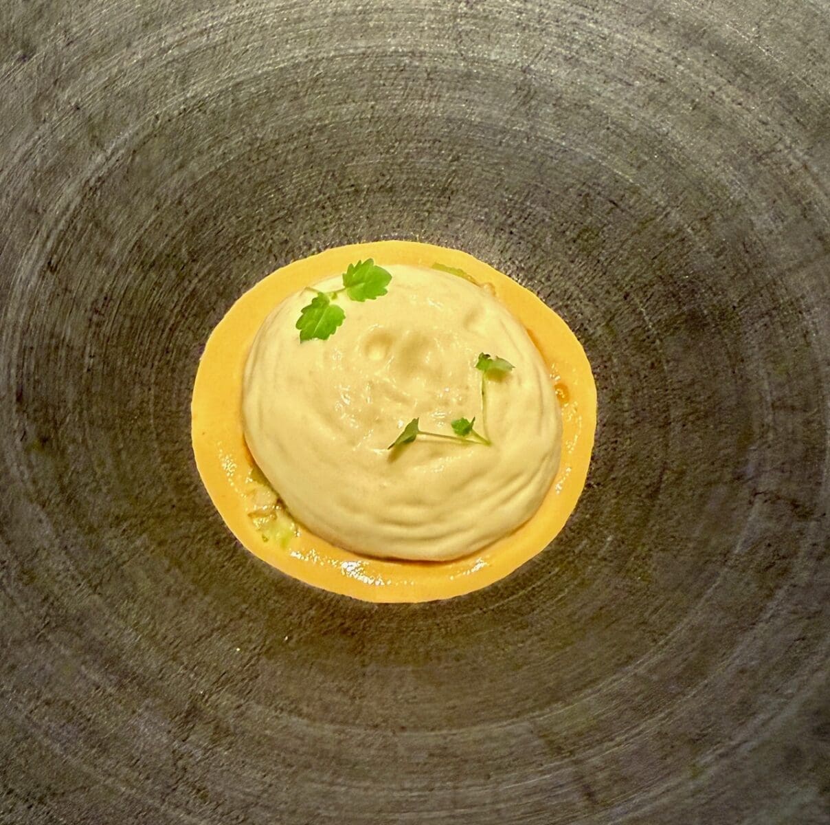 sea urchin and caviar