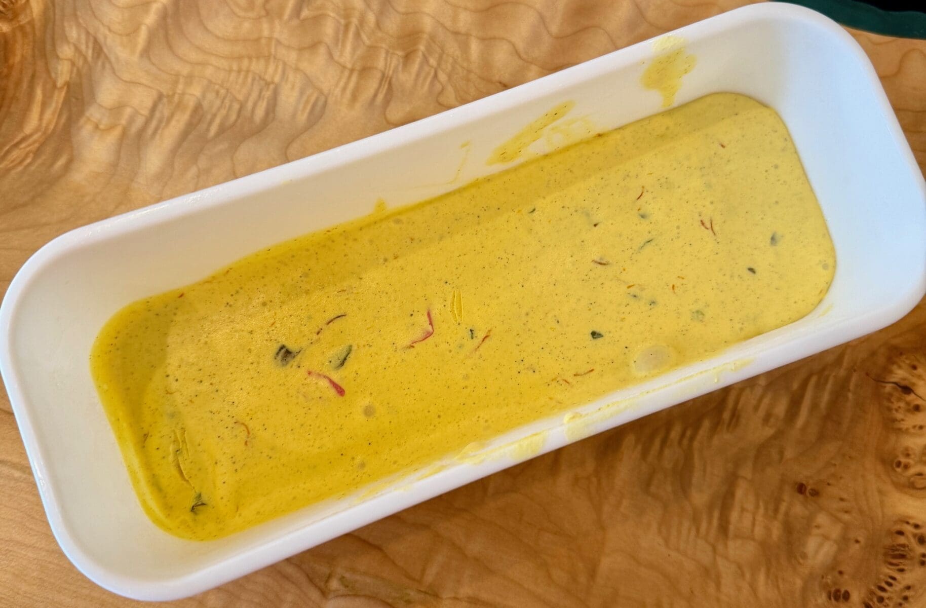finished, frozen kulfi