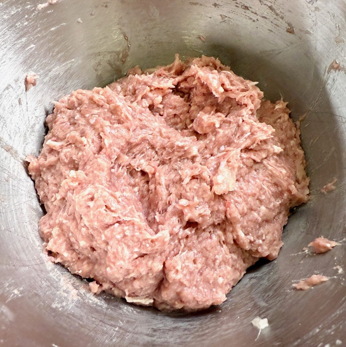 veal meatball pelmeni filling