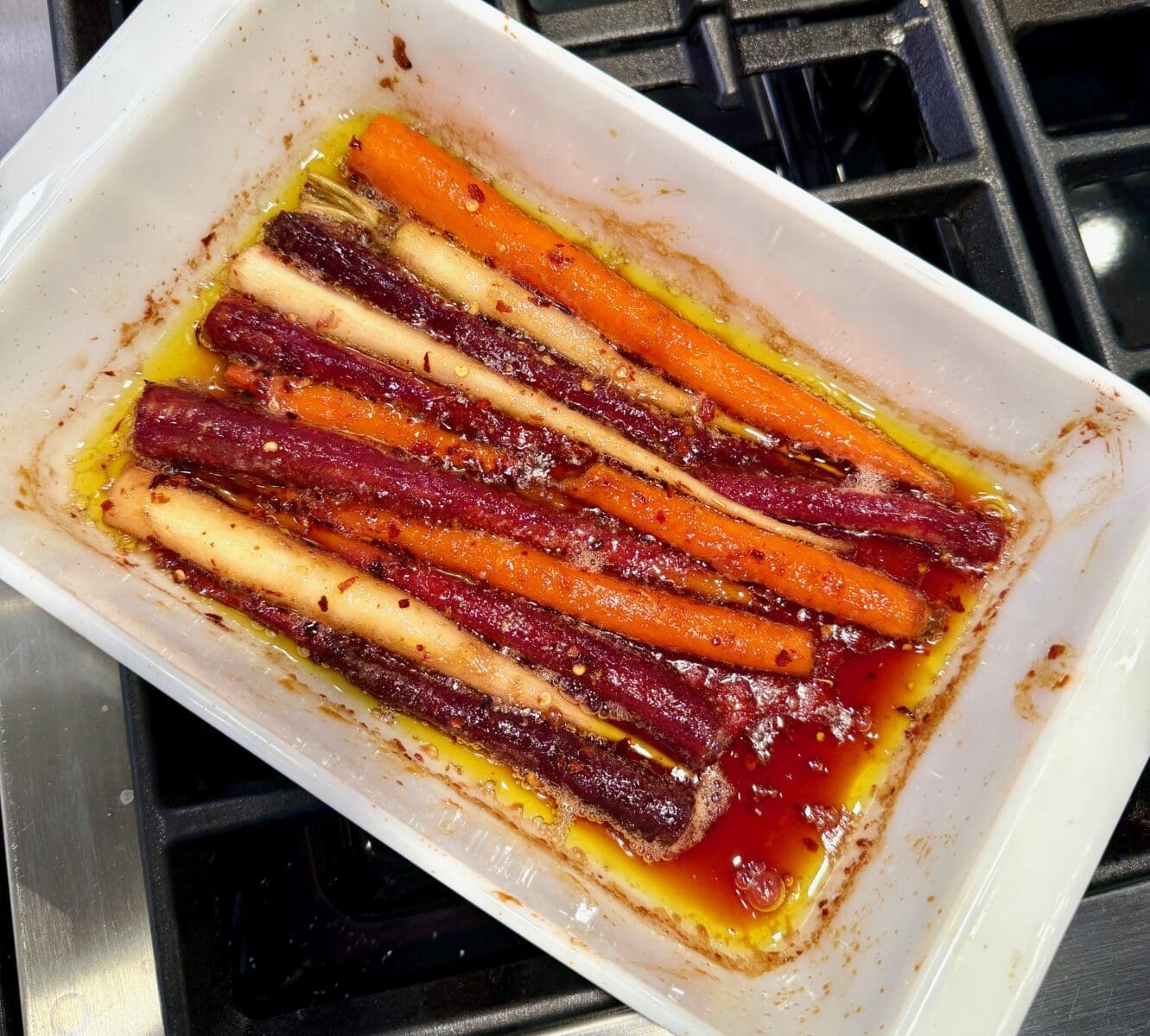 roasted honey glazed carrots