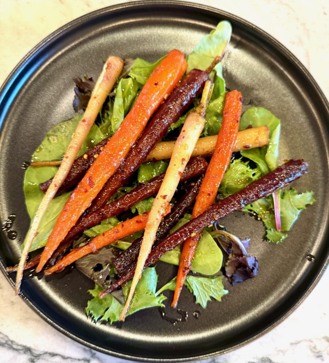 honey glazed carrots 1
