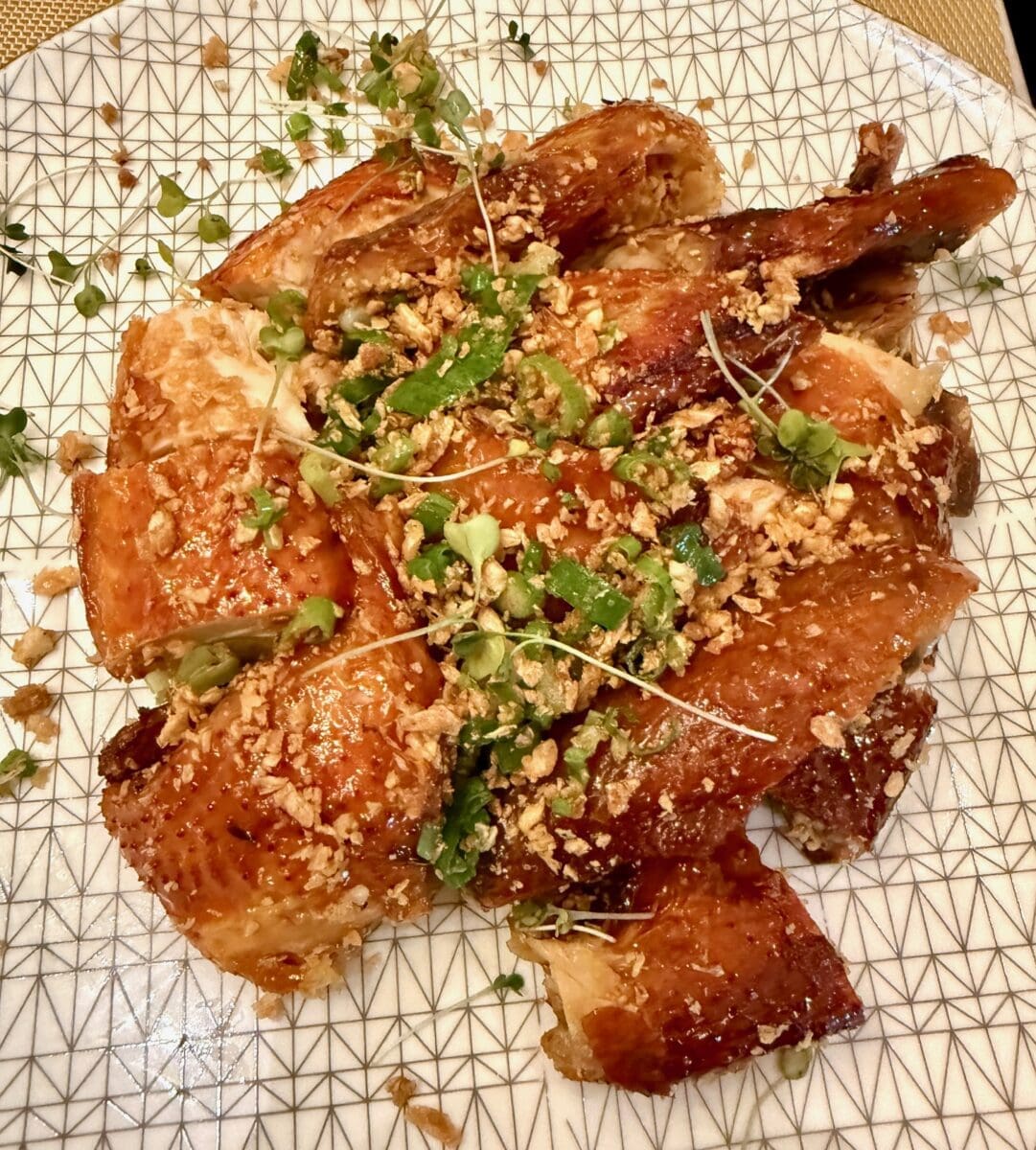 crispy garlic chicken