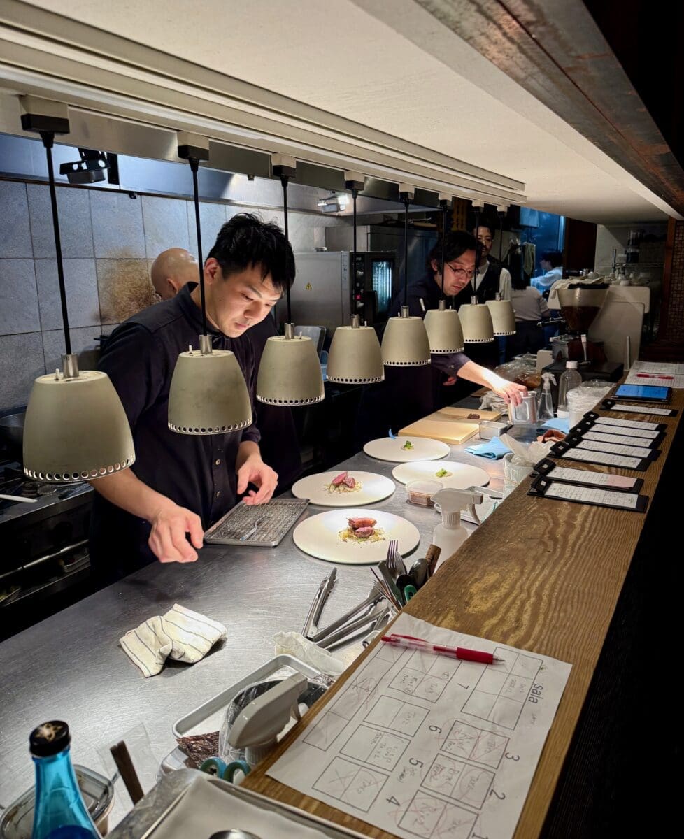 kitchen brigade at cenci