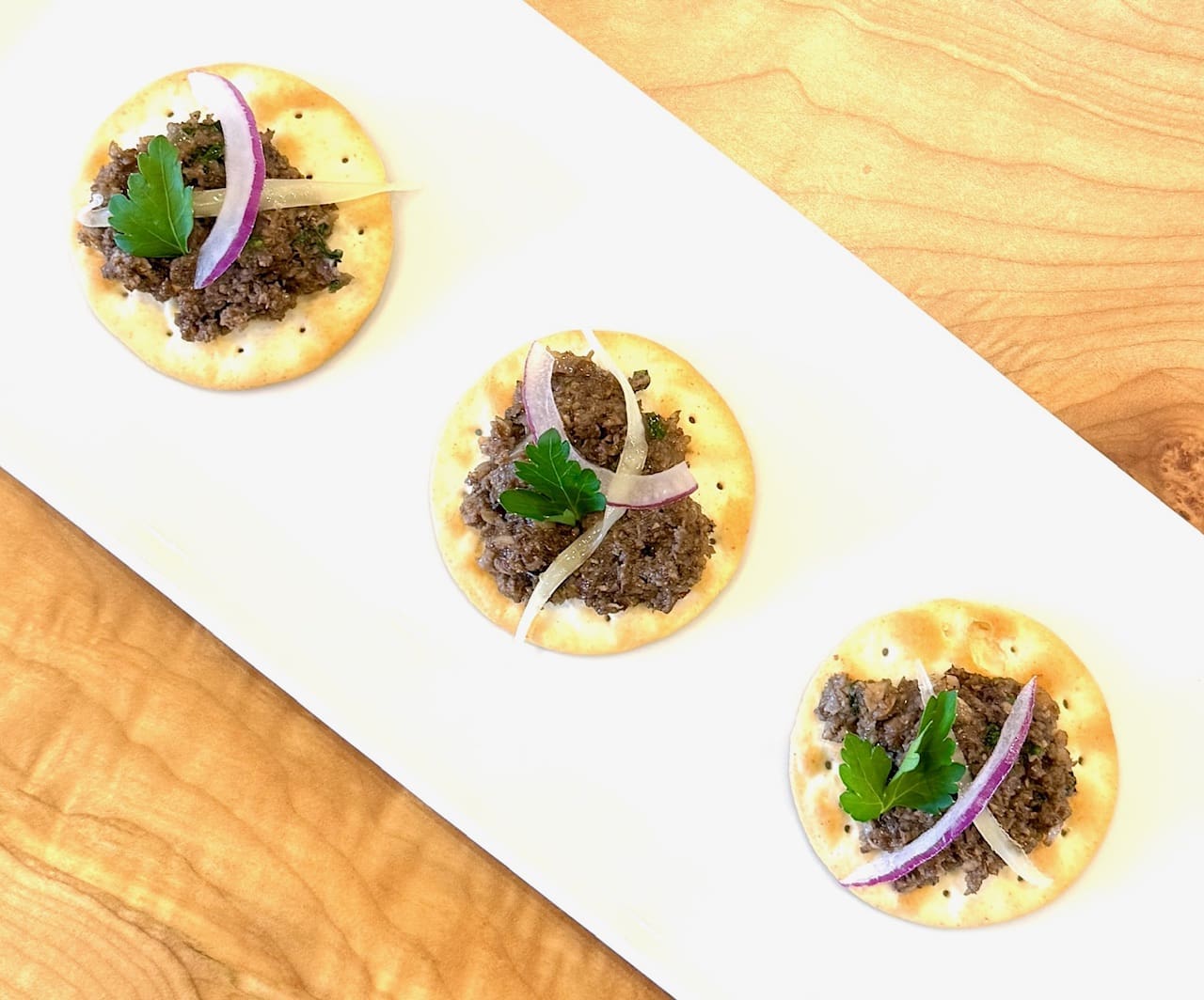 mushroom duxelle canape