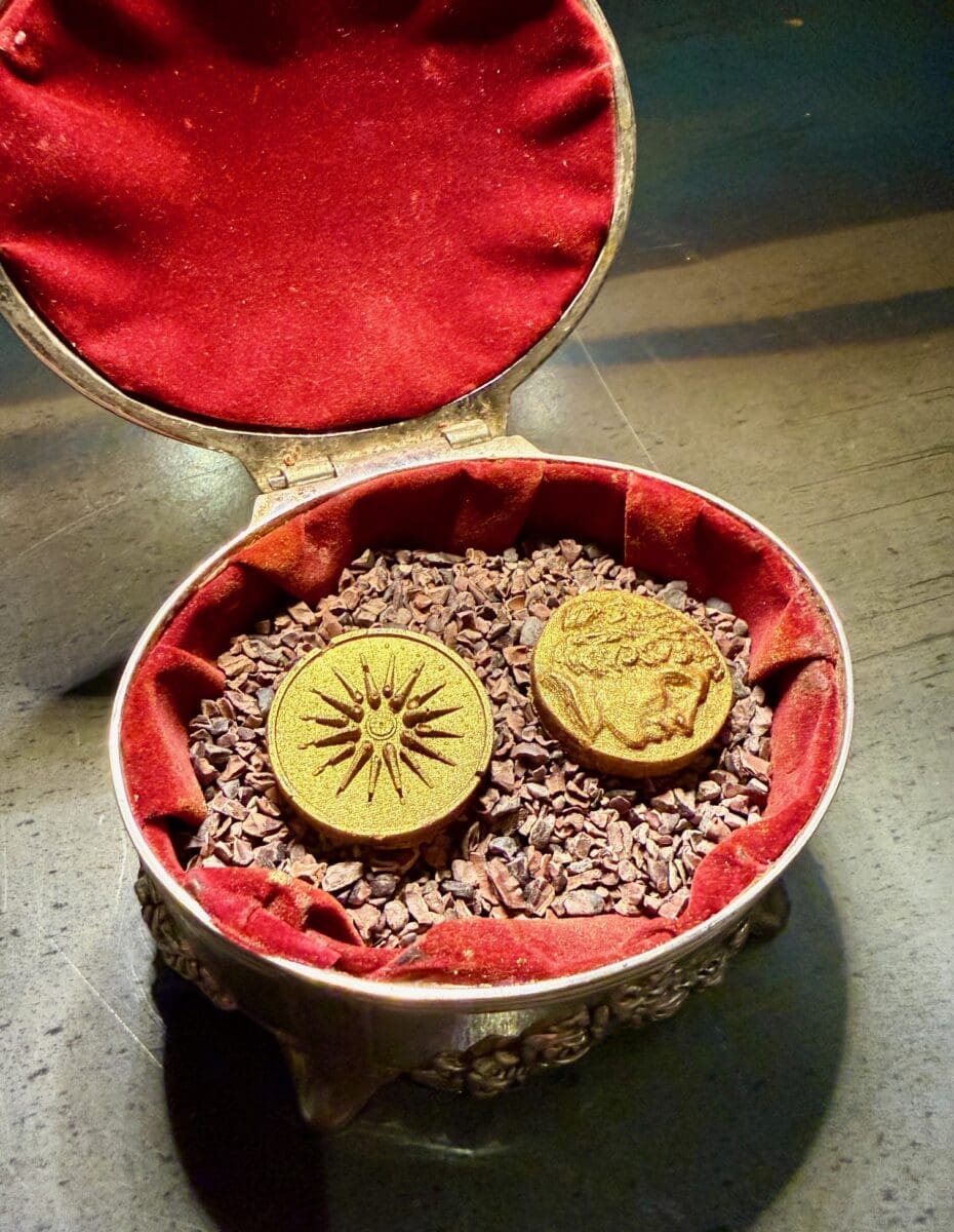 chocolate coins